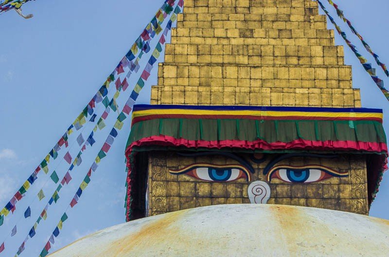 Stupa di Boudhanath a Kathmandu