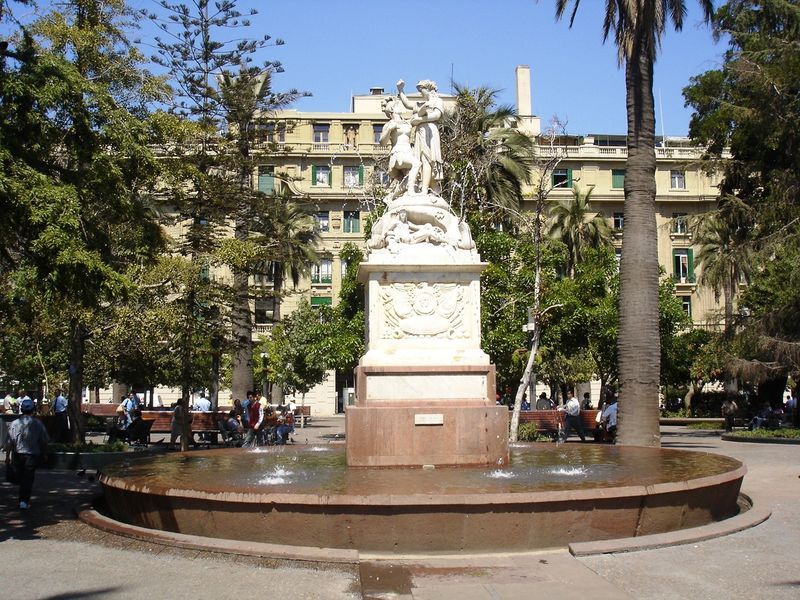 Plaza de Armas a Santiago del Cile