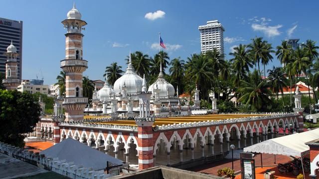 Moschea Jamek a Kuala Lumpur