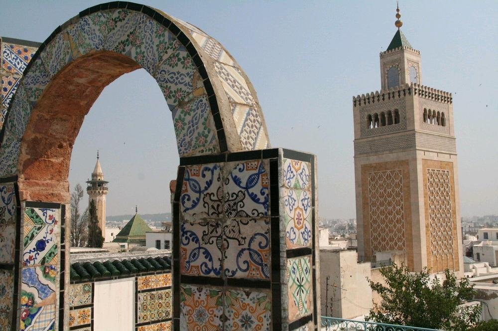 Tunisia I tetti del centro storico di Tunisi