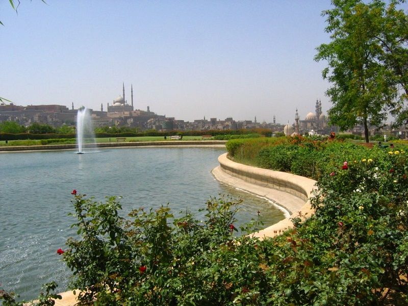 Parco di Al-Azhar a Il Cairo
