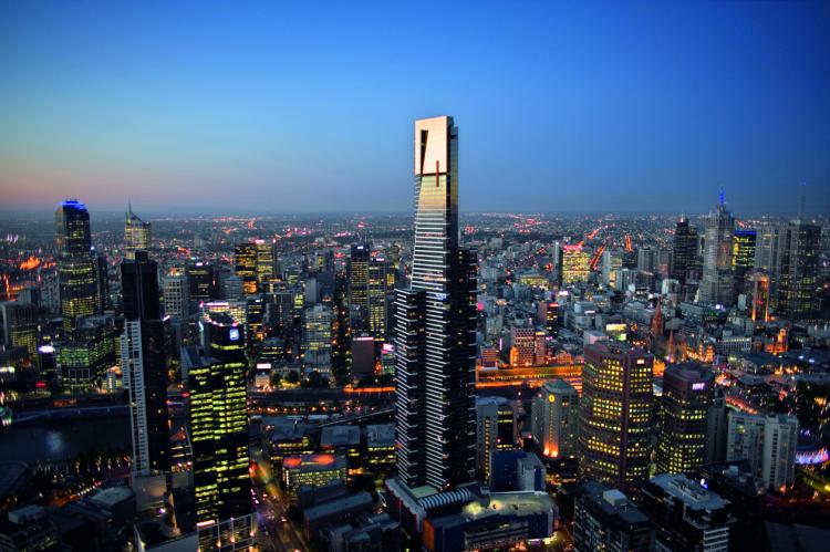 Eureka Tower a Melbourne