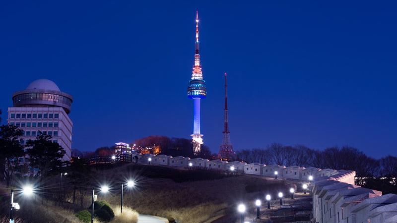 N Seoul Tower a Seul