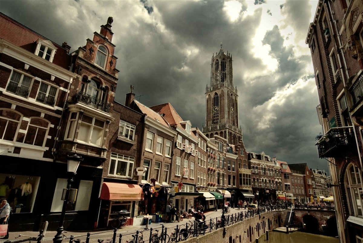 Incantevole vista di Utrecht