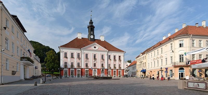 La sede del municipio di Tartu è la terza fatta sempre nello stesso luogo