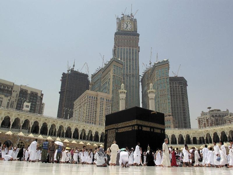 Una veduta della Kaaba 