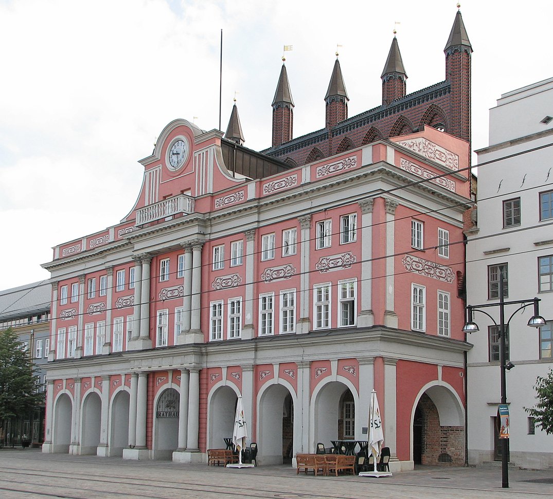 Il municipio di Rostock