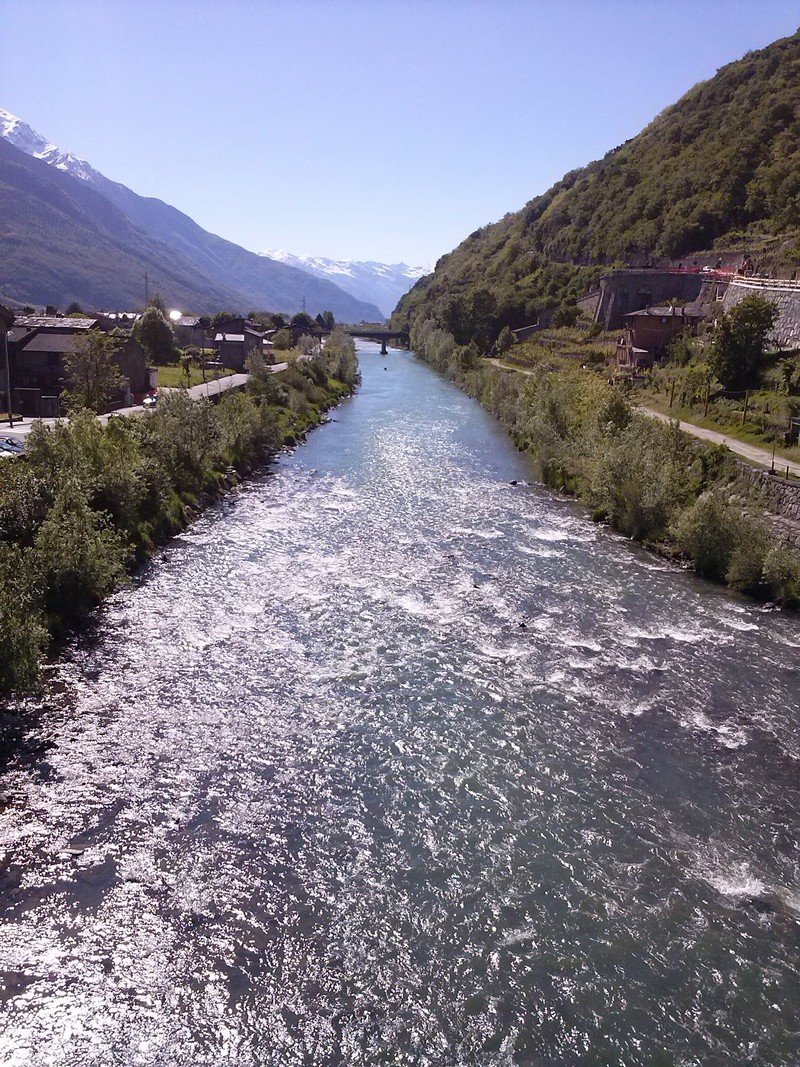  L'Adda, il più lungo affluente del Po', attraversa l'intera Valtellina