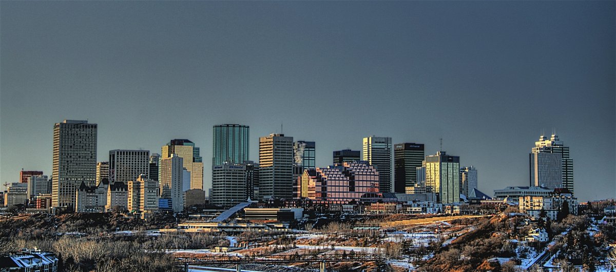Skyline di Edmonton