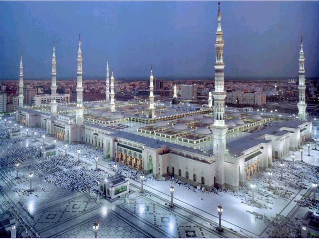 La moschea dall'alto