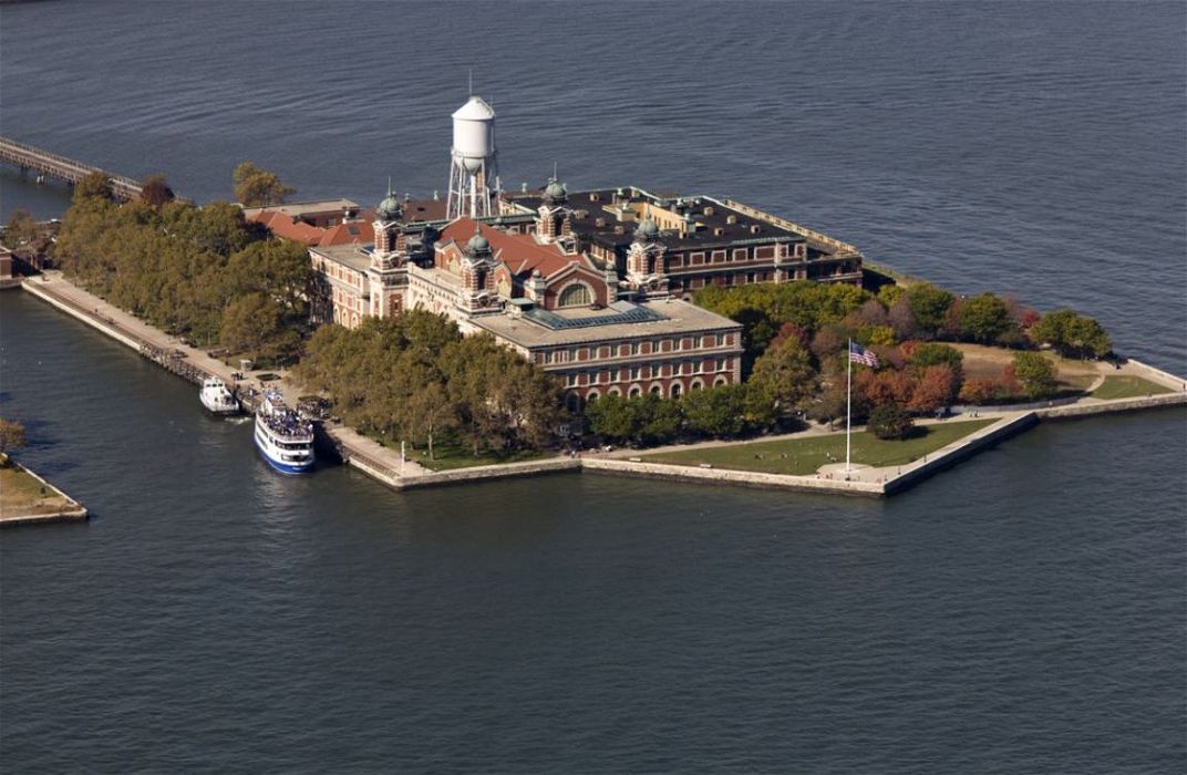 Ellis Island a New York