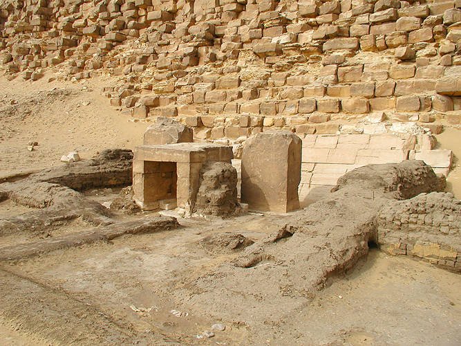 Alcuni resti a Dahshur