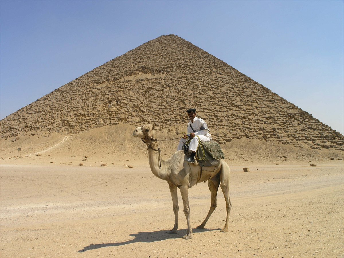 La Piramide Rossa a Dahshur