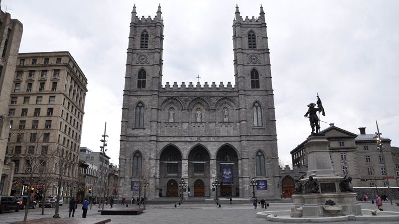 Basilica di Notre Dame a Montreal