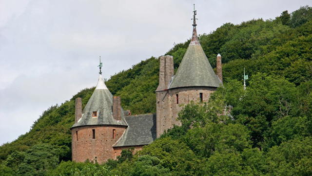 Castello Rosso a Cardiff
