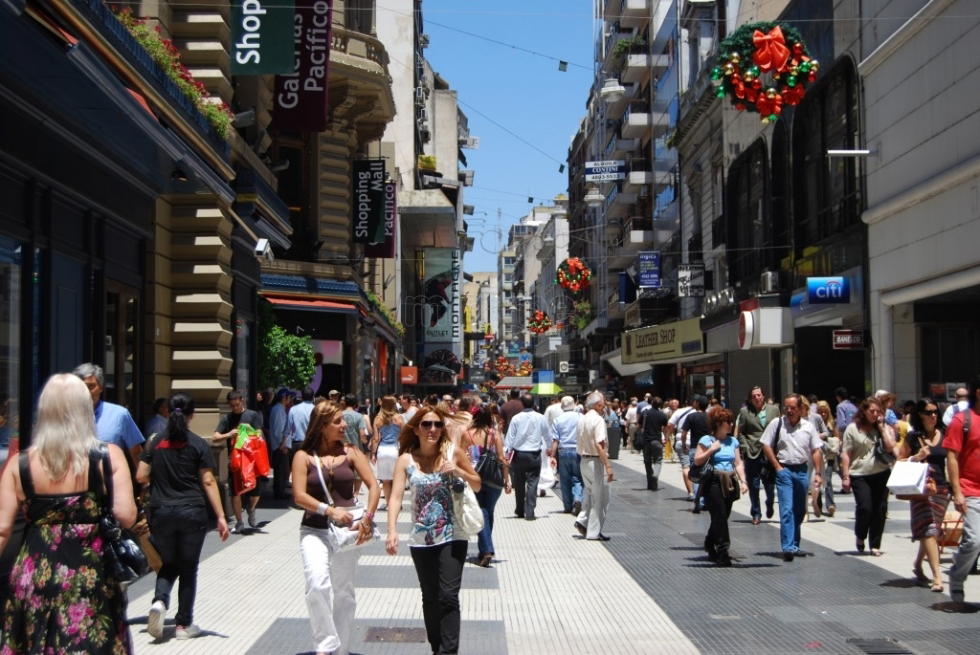 Avenida Florida a Buenos Aires