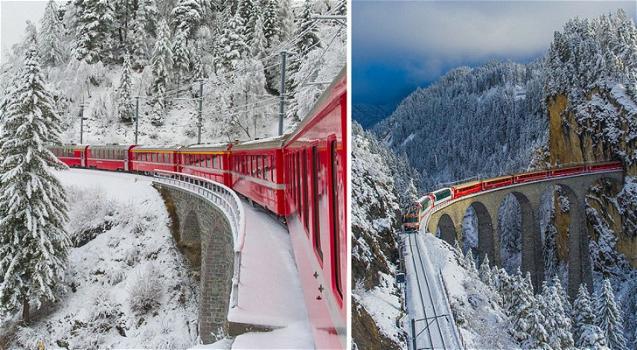 Il treno delle meraviglie corre sulla ferrovia più alta d’Europa