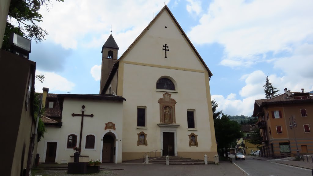 La Chiesa di San Vigilio, una delle principali di Cavalese
