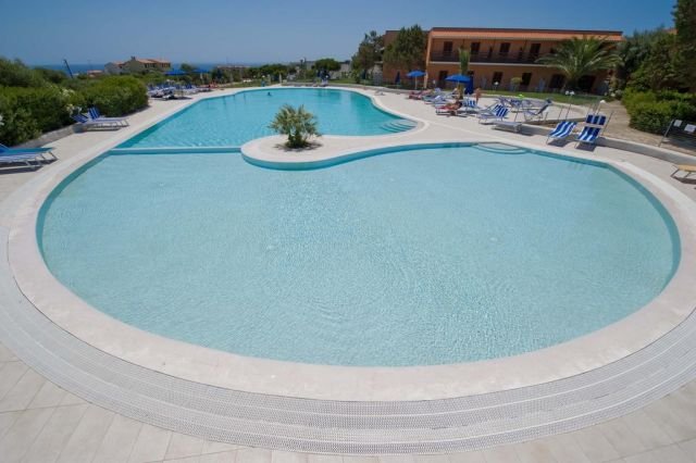 La piscina dell'Hotel Cala Reale