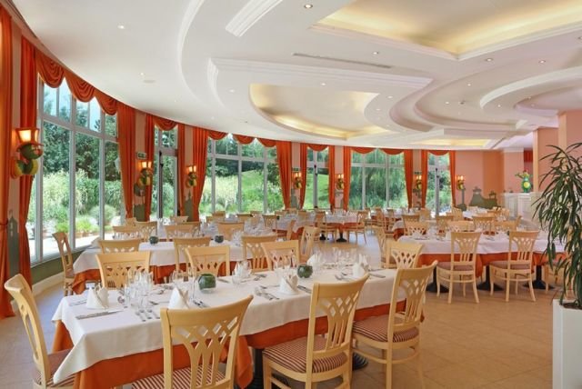 Il ristorante del Gardaland Hotel, uno dei migliori alberghi che potrete scegliere per il vostro soggiorno a Gardaland
