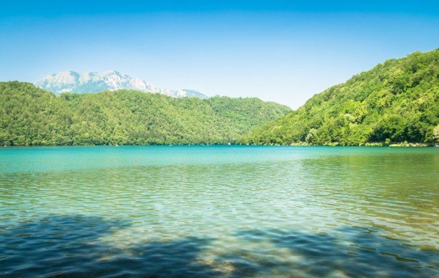 Il Lago di Levico, una delle principali attrattive di Levico Terme