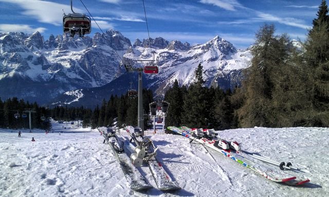 Uno degli impianti di risalita della Montecampione Ski Area