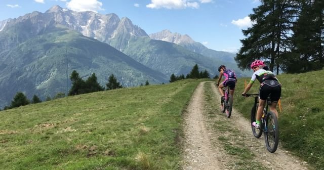 Una escursione in mountain bike a Ponte di Legno