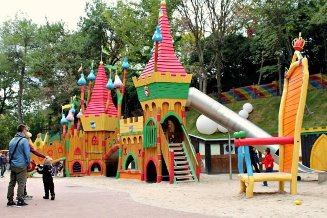 Il parco giochi Prezzemolo Magic Village, un'area perfetta per far correre e giocare i più piccoli
