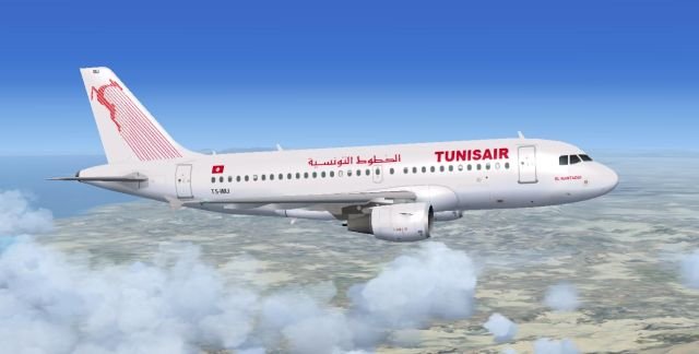 Un aereo della Tunisair, la compagnia di bandiera dello Stato nordafricano