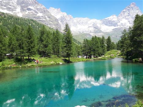 Valle d’Aosta: alla scoperta del lago Blu e del monte Cervino