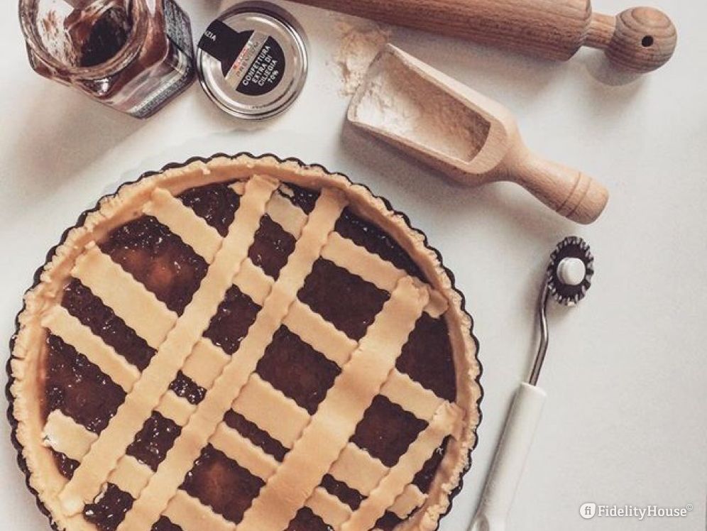 Crostata con marmellata di ciliegie - Fidelity Foto