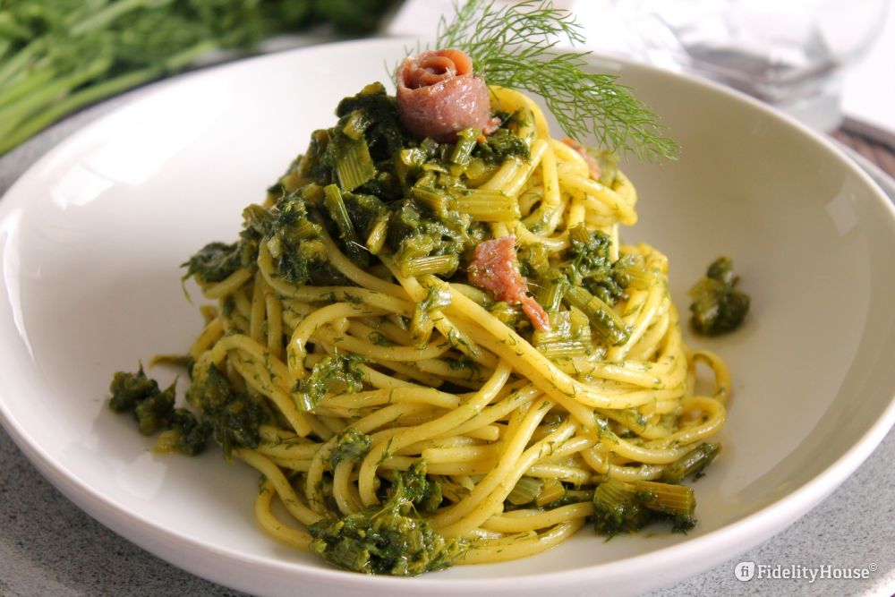 Pasta Con Finocchietto Selvatico E Acciughe