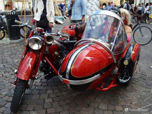 Sidecar della Moto Guzzi