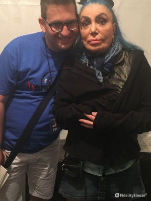 Io con Loredana Bertè!