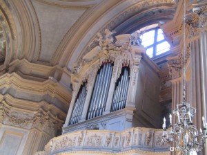 Organo all’interno della Basilica di Superga