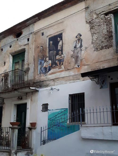 Murales nelle vie di Diamante