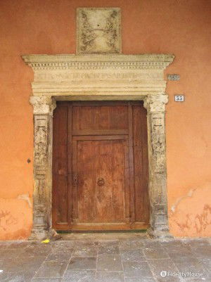 Portone in via Bartolomeo Cristofori – Padova