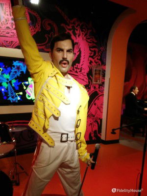 Freddie Mercury al museo delle cere di Vienna