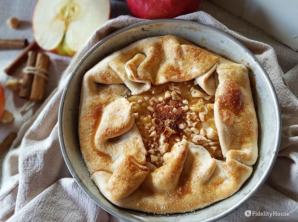 Torta Di Mele Con Pasta Brisè