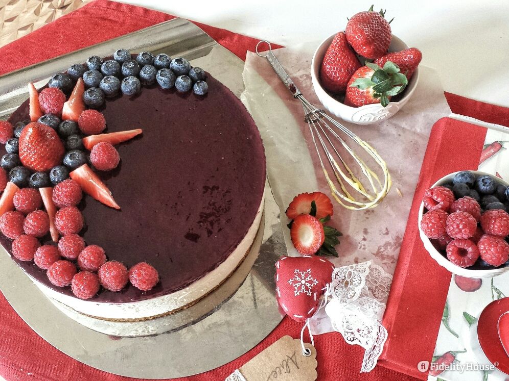 Cheesecake ai frutti rossi - Fidelity Foto
