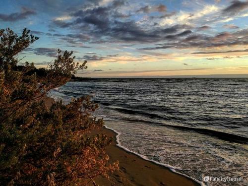 Tramonto a Brighton Beach, Victoria, Australia