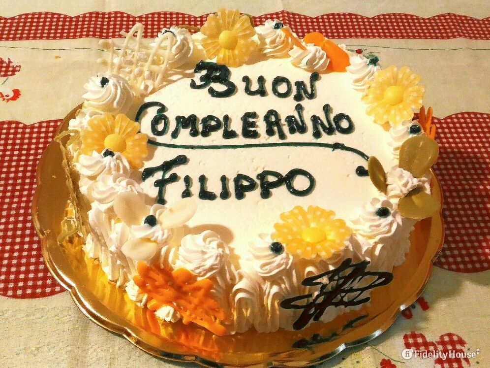 Buon Compleanno Filippo Fidelity Foto