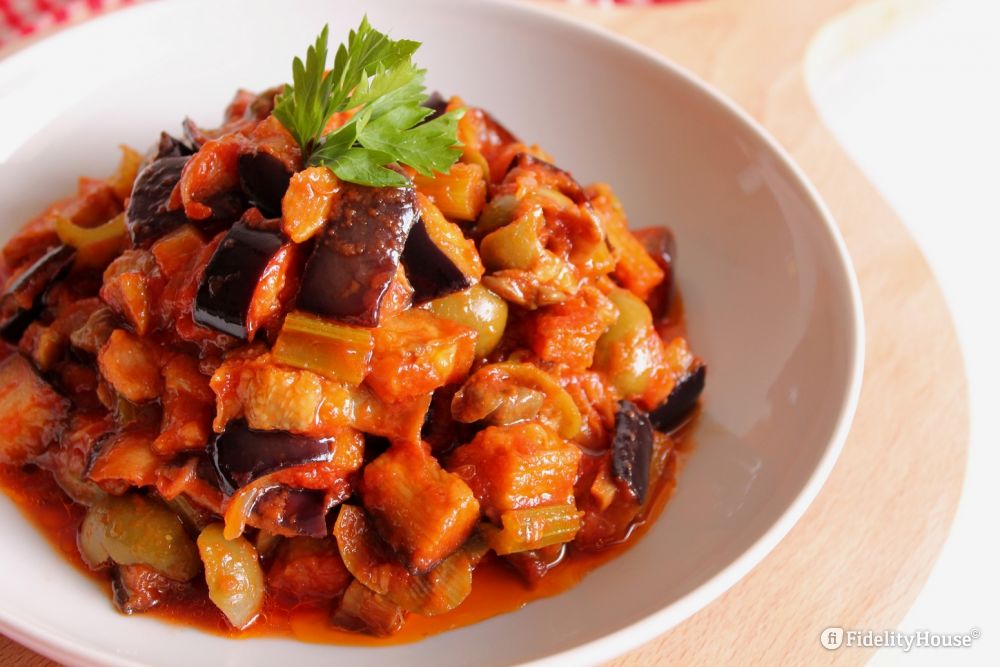 Caponata Di Melanzane Alla Palermitana Fidelity Foto