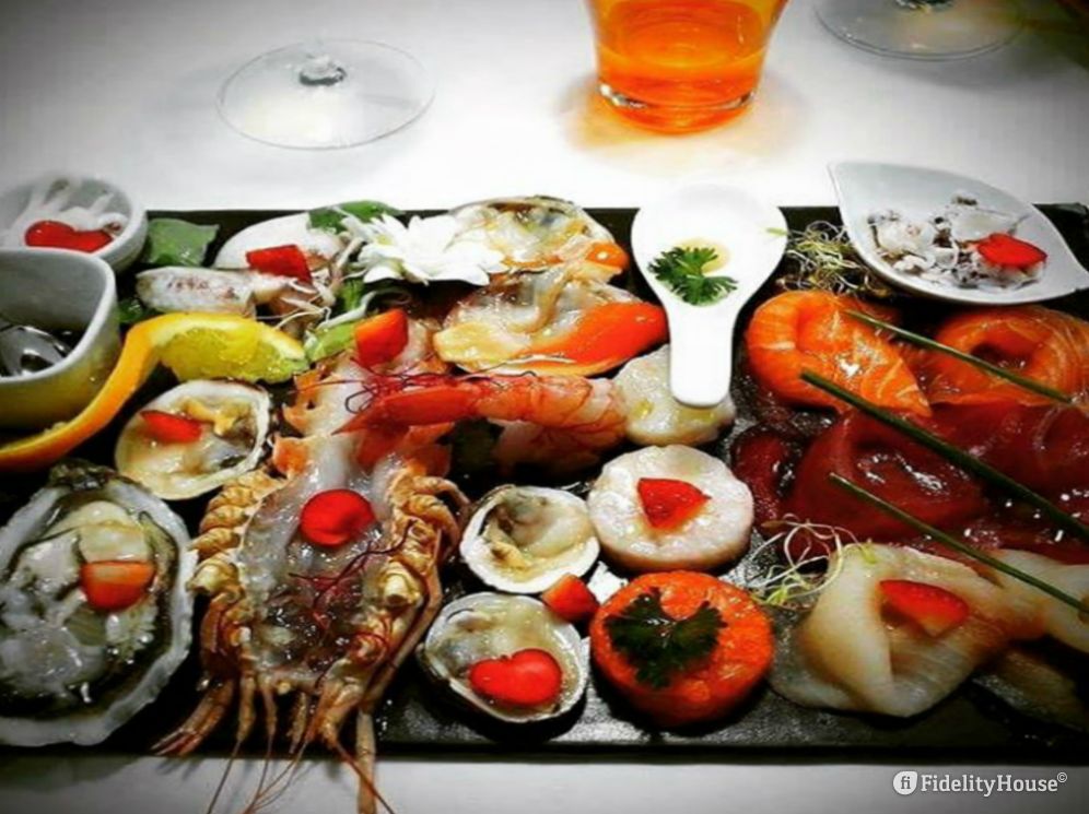 Antipasto di pesce crudo - Fidelity Foto