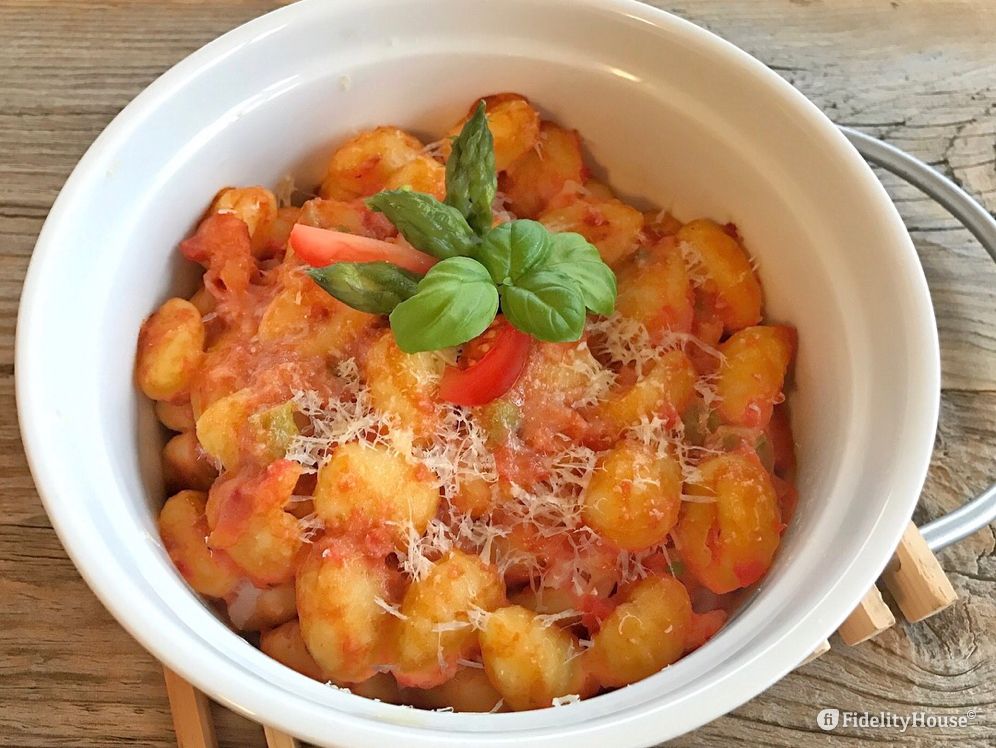 Gnocchi Al Pesto Gratinati Al Forno