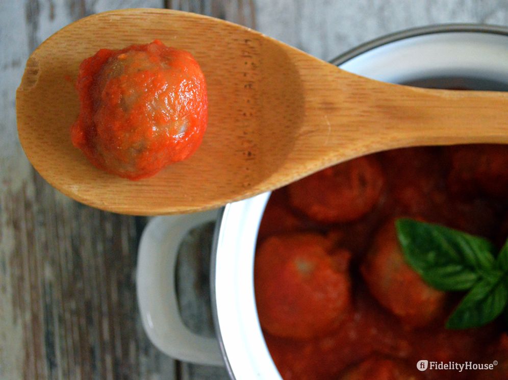 Polpette Di Lenticchie Al Sugo Fidelity Foto