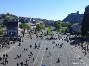 L’Esplanade: area del Santuario di Nostra Signora di Lourdes